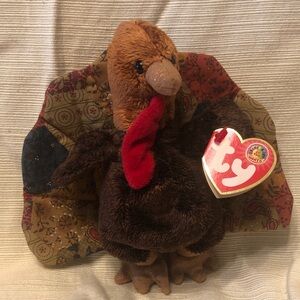 Feastings/ Nov 2007 beanie of the month/48442/ quilted tail/Like new